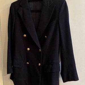 Tripler Navy Double Breasted Blazer